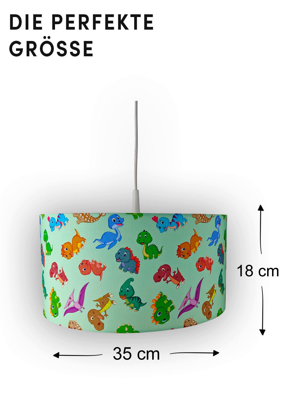 KINDERHÄNGELEUCHTE 35/19/35 cm   - Multicolor, Basics, Textil (35/19/35cm)