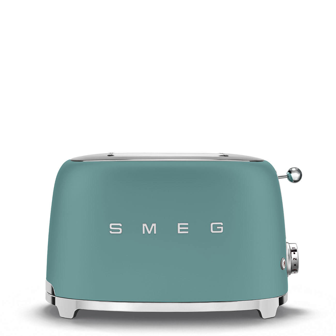 TOSTER - smaragdno zelena, Basics, metal (31/19.5/19.5cm) - SMEG