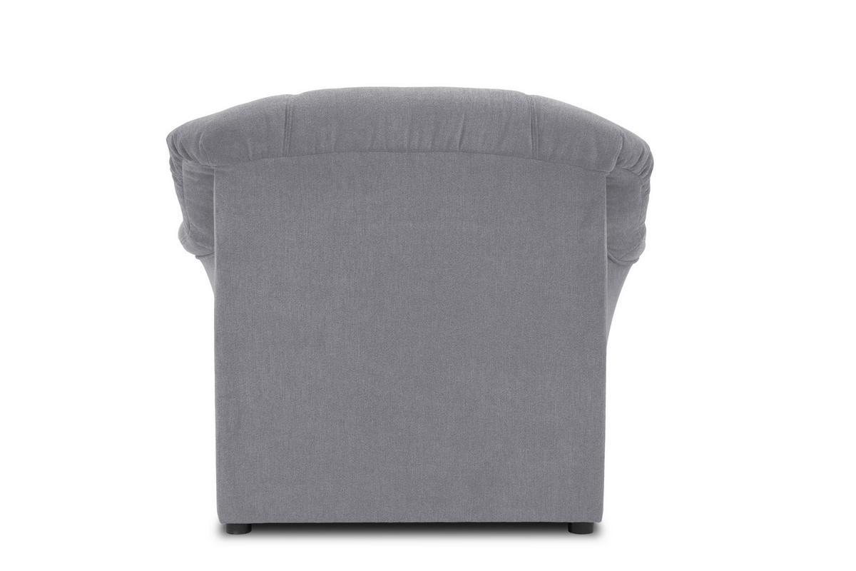 SESSEL Mikrofaser Dunkelgrau    - Dunkelgrau/Schwarz, KONVENTIONELL, Kunststoff/Textil (102/83/81cm) - MID.YOU