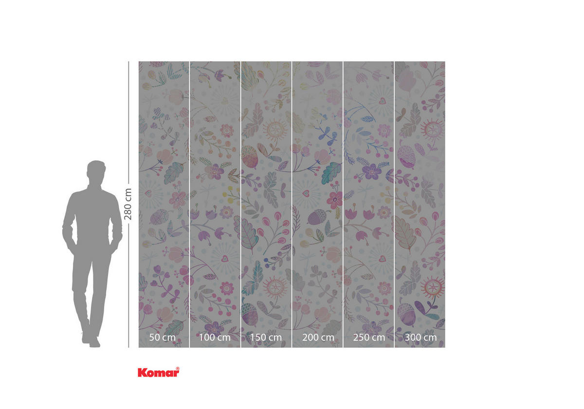 FOTOTAPETE  - Multicolor, Trend, Papier (300/280cm) - Xora
