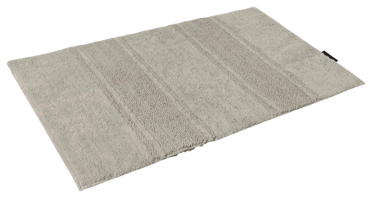 BADTEPPICH Grau 90/60 cm  - Grau, Basics, Textil (90/60cm) - Joop!