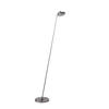 LED-STEHLEUCHTE 25/28,2/160 cm    - Nickelfarben, Basics, Metall (25/28,2/160cm)