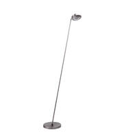 LED-STEHLEUCHTE 25/28,2/160 cm    - Nickelfarben, Basics, Metall (25/28,2/160cm)