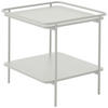 BEISTELLTISCH 45/45/44,3 cm Creme quadratisch  - Creme, Basics, Metall (45/45/44,3cm) - Xora
