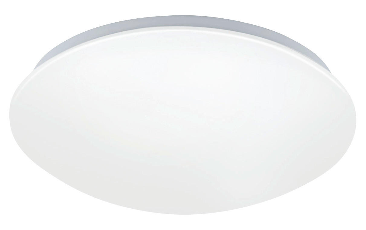 STROPNÍ LED SVÍTIDLO, 30/9 cm  - bílá, Basics, kov/plast (30/9cm)