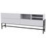 LOWBOARD 184,9/70/42,2 cm - Schwarz/Weiß, Design, Holzwerkstoff/Metall (184,9/70/42,2cm) - Lomoco LOWBOARD 184,9/70/42,2 cm - Schwarz/Weiß, Design, Holzwerkstoff/Metall (184,9/70/42,2cm) - Lomoco