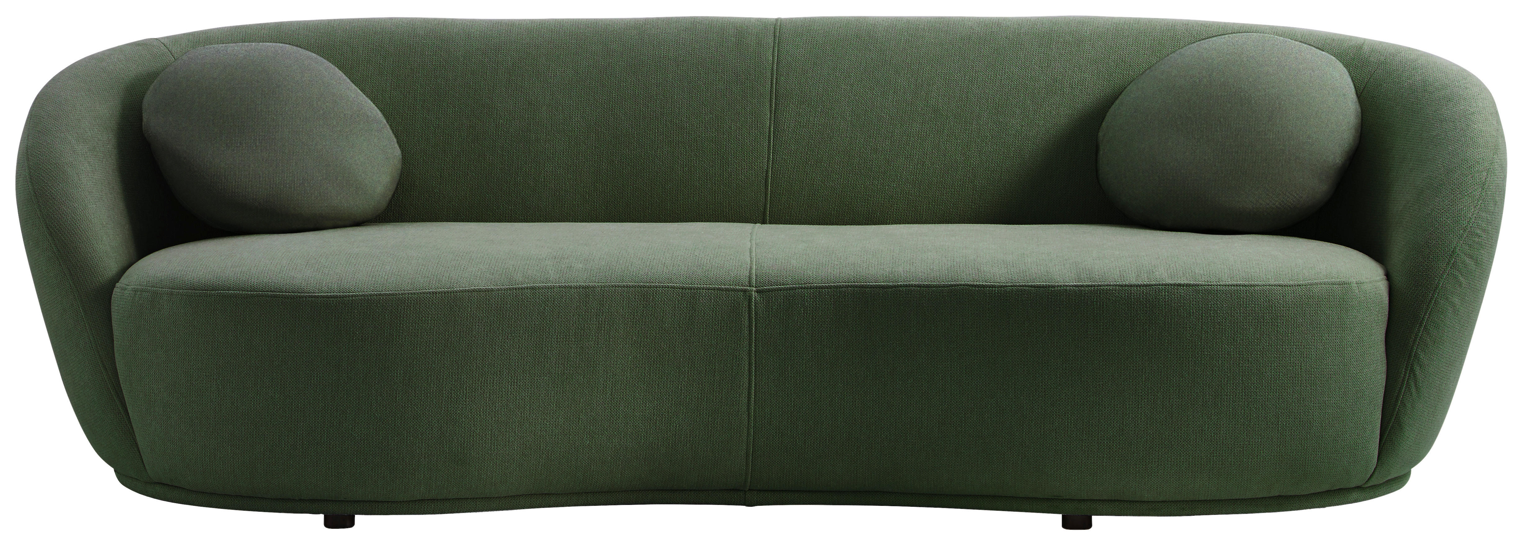 CANAPEA BIGSOFA textil verde închis