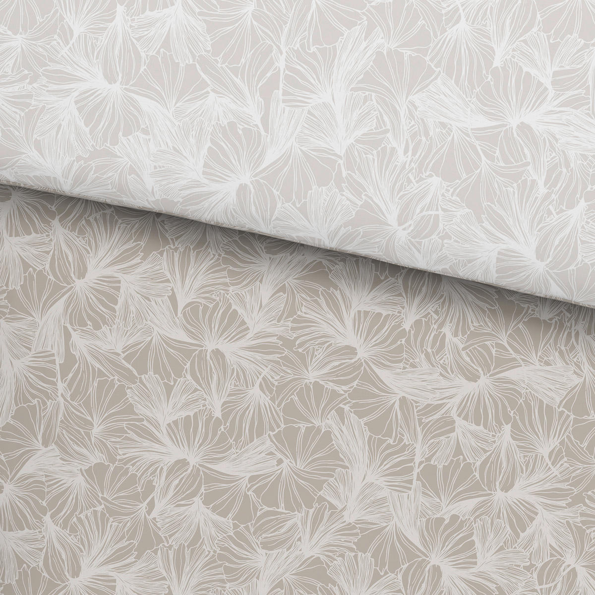 POSTEĽNÁ BIELIZEŇ, renforcé, sivá, 140/200 cm - sivá, Konventionell, textil (140/200cm) - Esposa