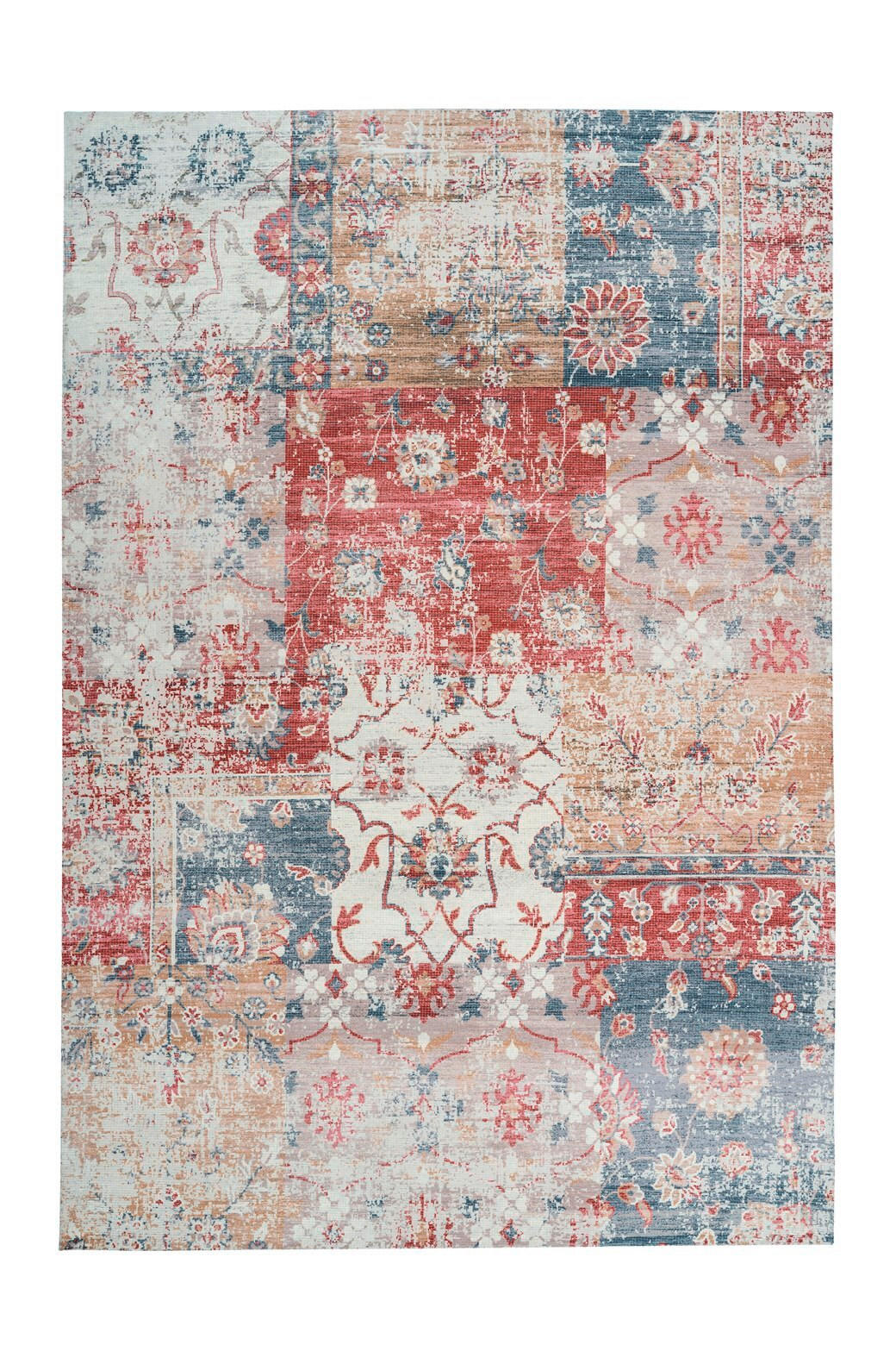 FLACHWEBETEPPICH 200/290 cm Indiana 500 Multi Multicolor  - Multicolor, KONVENTIONELL, Textil (200/290cm)