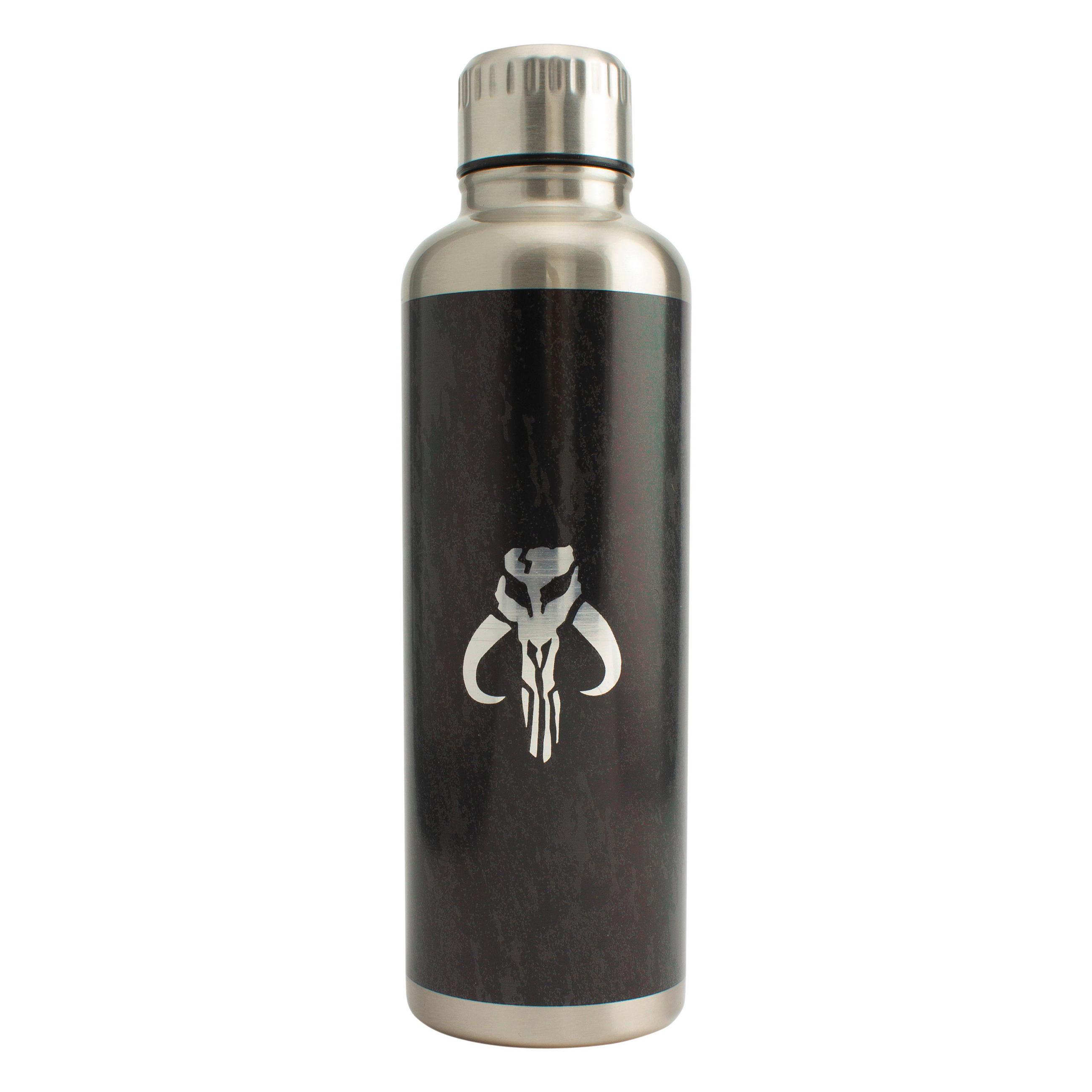 UNIVERSALFLASCHE Mandalorian  - Weiß, Basics, Metall (23/7/7cm) - Star Wars