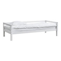 BETT 90/200 cm,  in Weiß, Lattenrost  - Weiß, MODERN, Holz (90/200cm) - Chameo