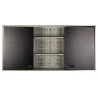 WERKSTATTSCHRANK  - Anthrazit/Grau, Basics, Metall (120/60/20cm) - Ambia Garden