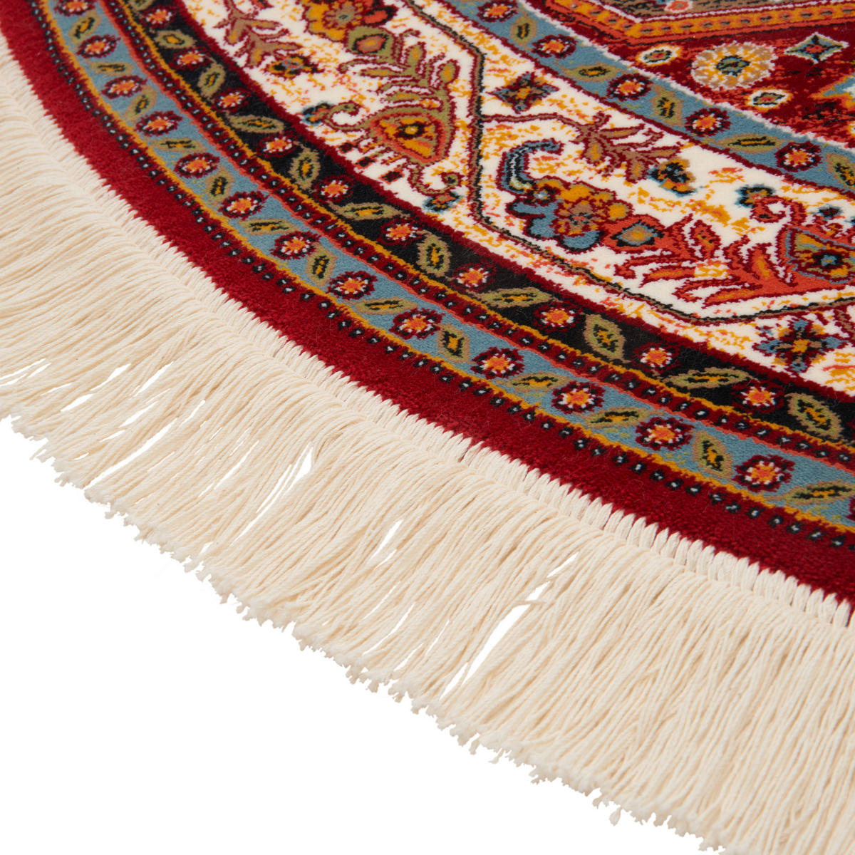 COVOR ȚESUT ABADEH ROT  - roșu, Lifestyle, textil (150/150cm) - Cazaris