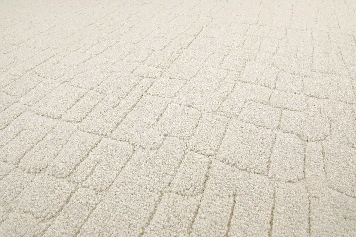 TUFTTEPPICH Hamptons THIRTYONE Creme, Weiß  - Creme/Weiß, KONVENTIONELL, Textil (240/340cm) - WECON HOME