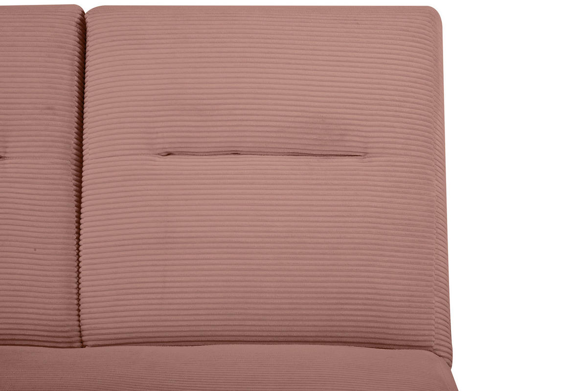SCHLAFSOFA Cord Altrosa  - Altrosa, Design, Textil (159/88/160cm) - Livetastic