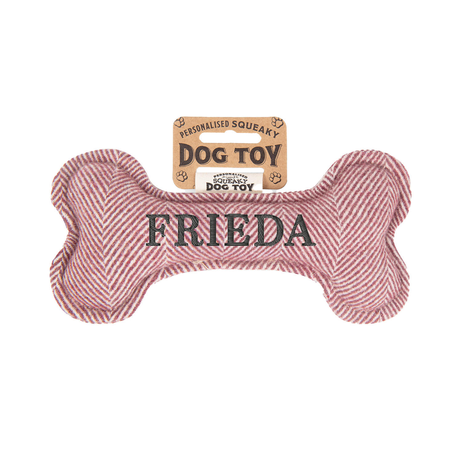 HUNDESPIELZEUG - Rot, Trend, Textil (20/4/10cm)