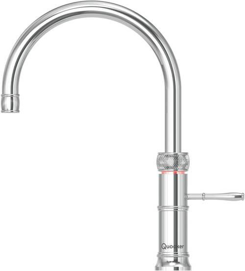 KÜCHENARMATUR 3CFRCHR  - Chromfarben, Basics, Metall (24,5/36,6cm) - Quooker