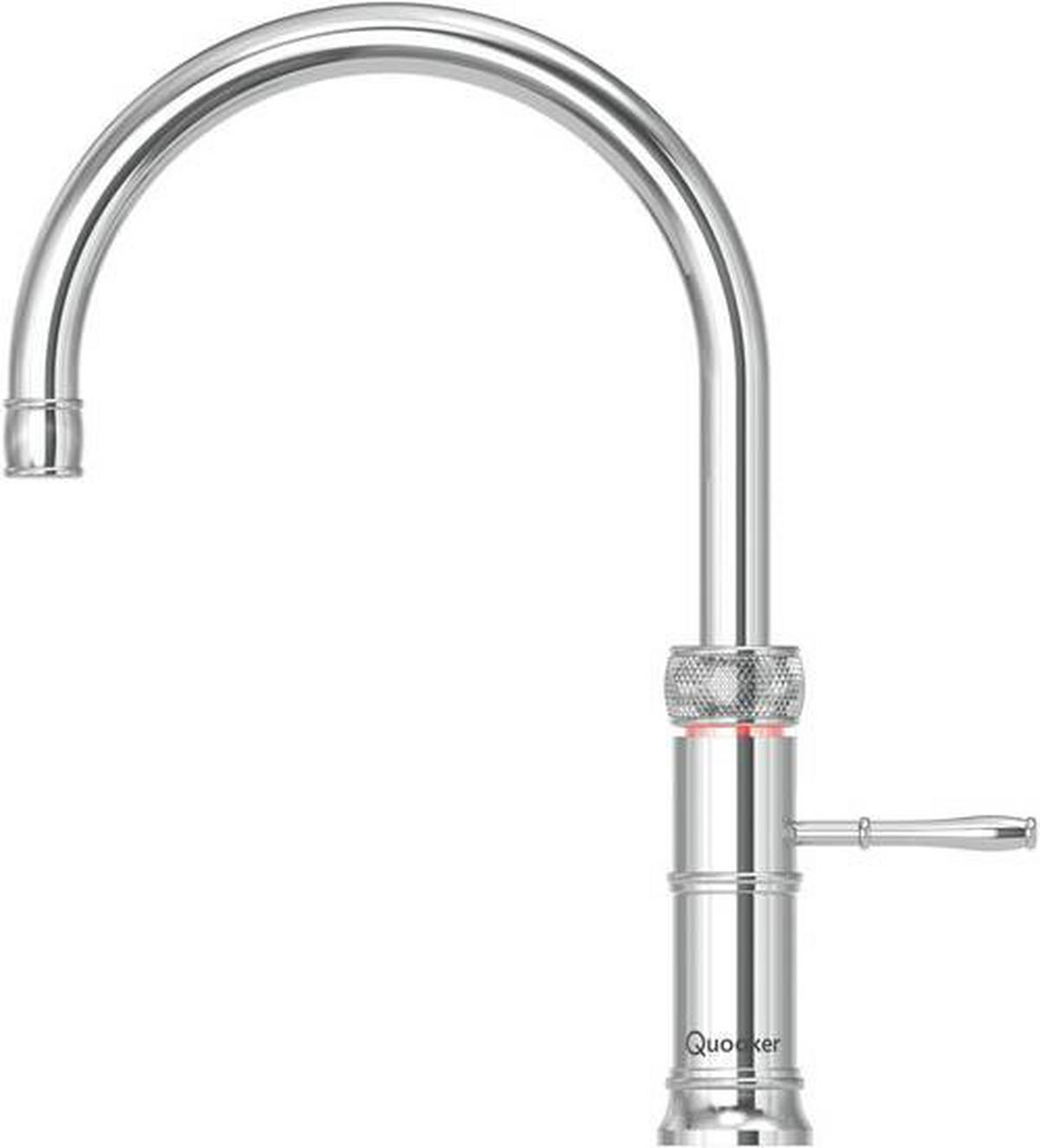 KÜCHENARMATUR - Chromfarben, Basics, Metall (24,5/36,6cm) - Quooker