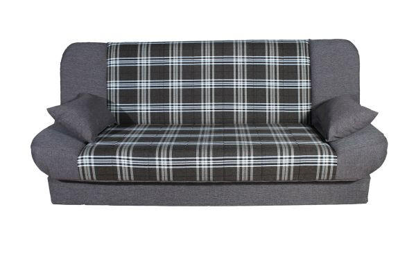 TROSED braon  - braon/crna, Konvencionalno, tekstil (205/93/90/120cm) - Xora