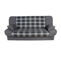 TROSED braon  - braon/crna, Konvencionalno, tekstil (205/93/90/120cm) - Xora