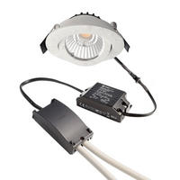 LED-EINBAUSPOT Dione 8,2/8,2/4,1 cm   - Weiß, KONVENTIONELL, Metall (8,2/8,2/4,1cm)