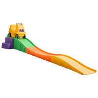 ACHTERBAHN RAUF & RUNTER  - Gelb, Basics, Kunststoff (312/37,5/77cm)