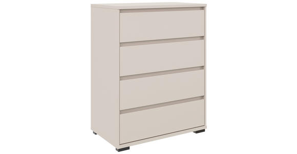 KOMMODE  in 80/103/48 cm  - Kaschmir/Anthrazit, Design, Holzwerkstoff/Kunststoff (80/103/48cm) - Carryhome