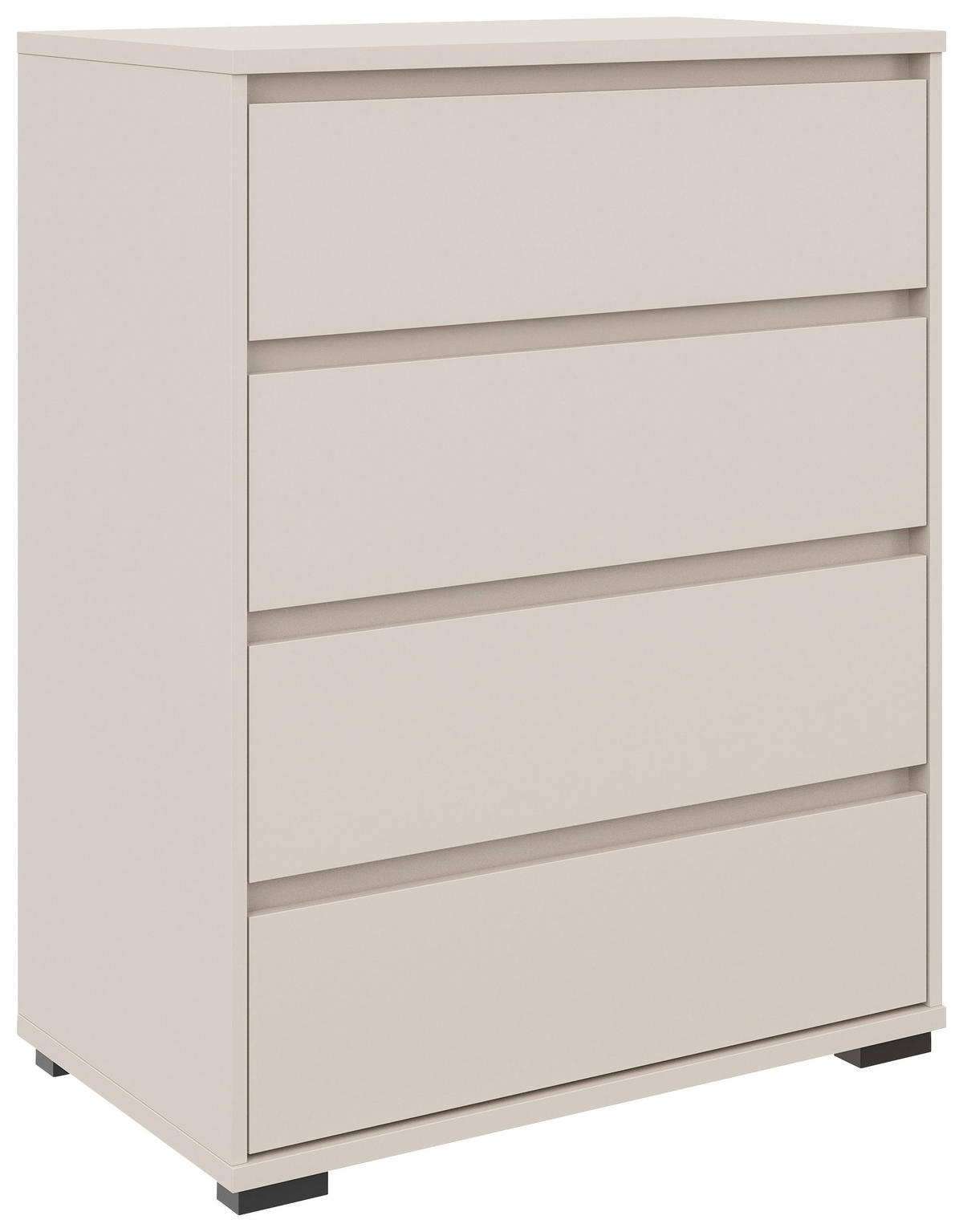 KOMMODE  in 80/103/48 cm  - Kaschmir/Anthrazit, Design, Holzwerkstoff/Kunststoff (80/103/48cm) - Carryhome