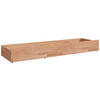 BETTSCHUBKASTEN Kernbuche  - Kernbuche, Natur, Holz/Holzwerkstoff (197/22,5/60cm) - Linea Natura