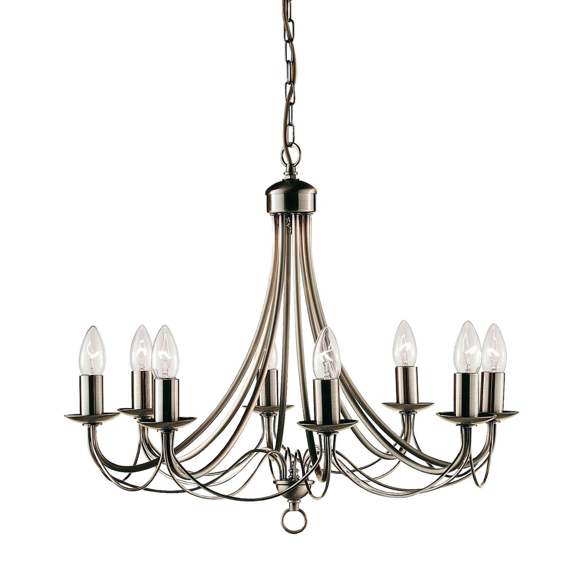 Searchlight Kronleuchter Maypole Messing 60x100x60 cm