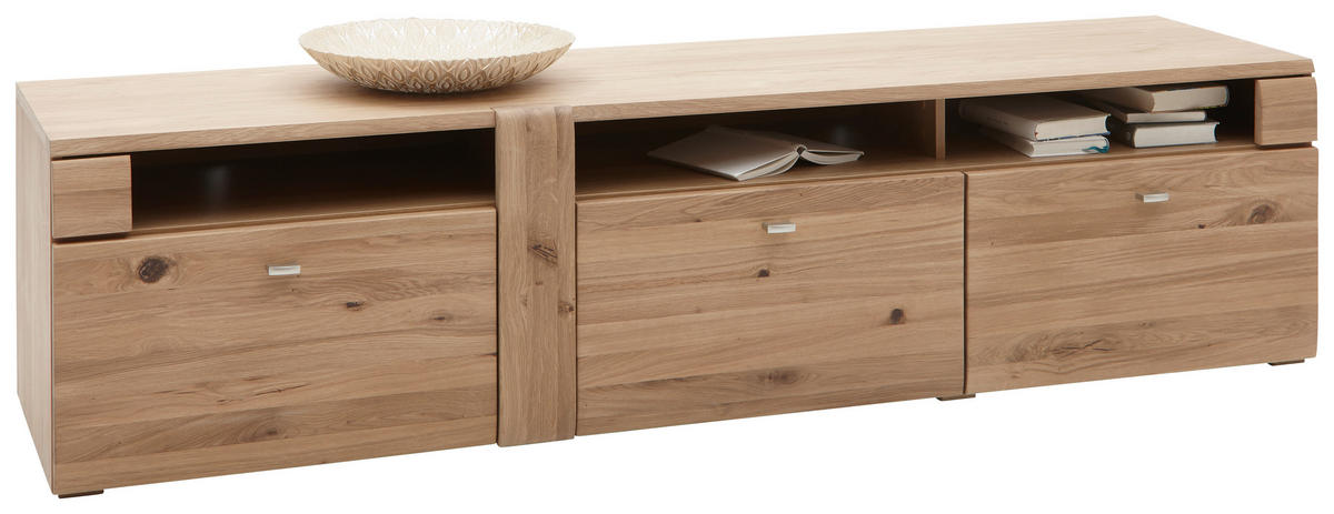 LOWBOARD Colorado  in 191/48/51 cm  - Eichefarben/Alufarben, KONVENTIONELL, Holz/Holzwerkstoff (191/48/51cm) - Voleo