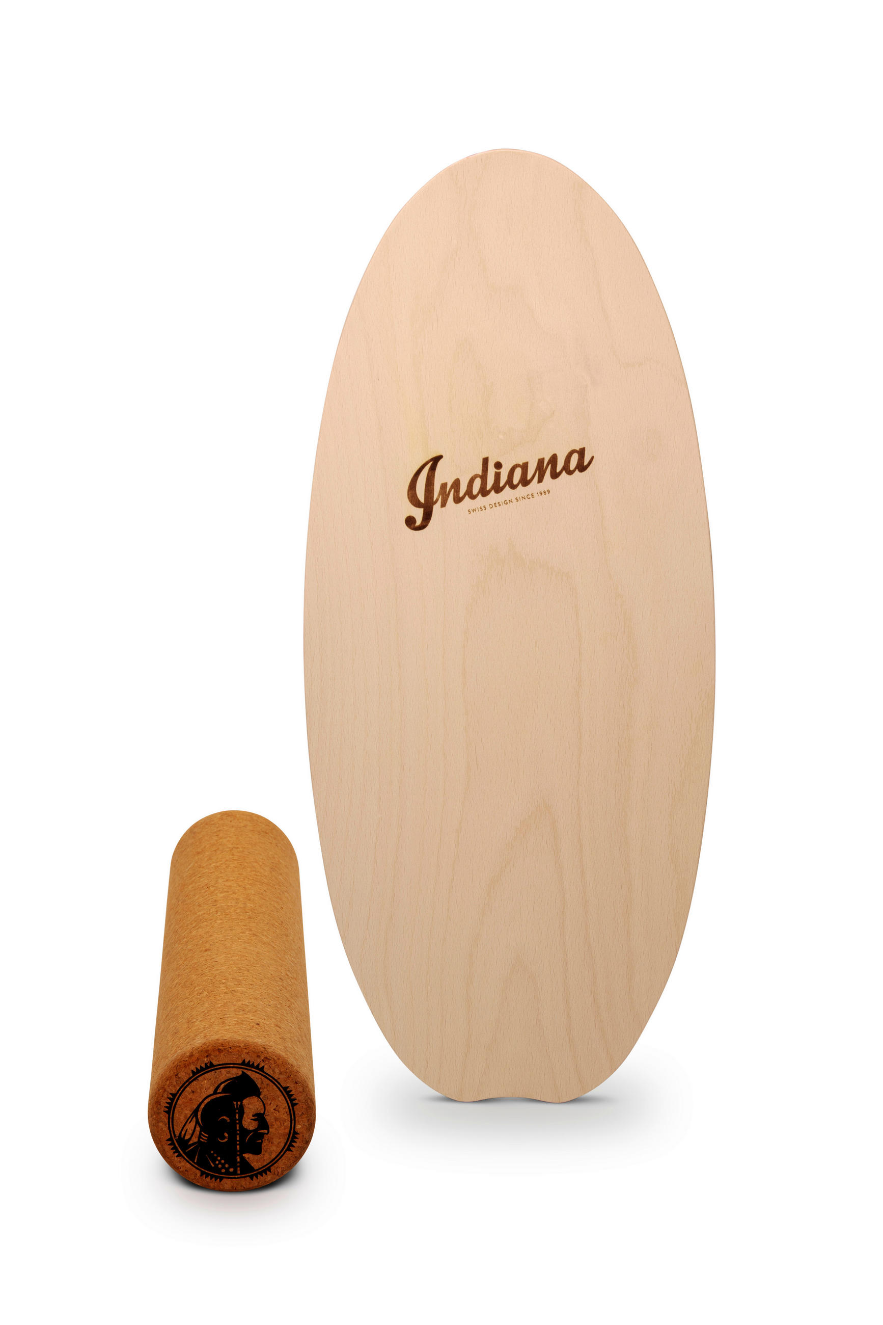 BALANCE BOARD Indiana  - Buchefarben, Basics, Holz (73/31.5/1.20cm) - Micro Mobility