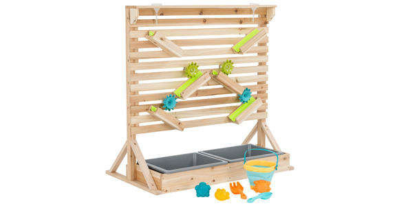 WASSERSPIELWAND - Naturfarben, Basics, Holz/Kunststoff (91,5/93,5/54,5cm) - My Baby Lou