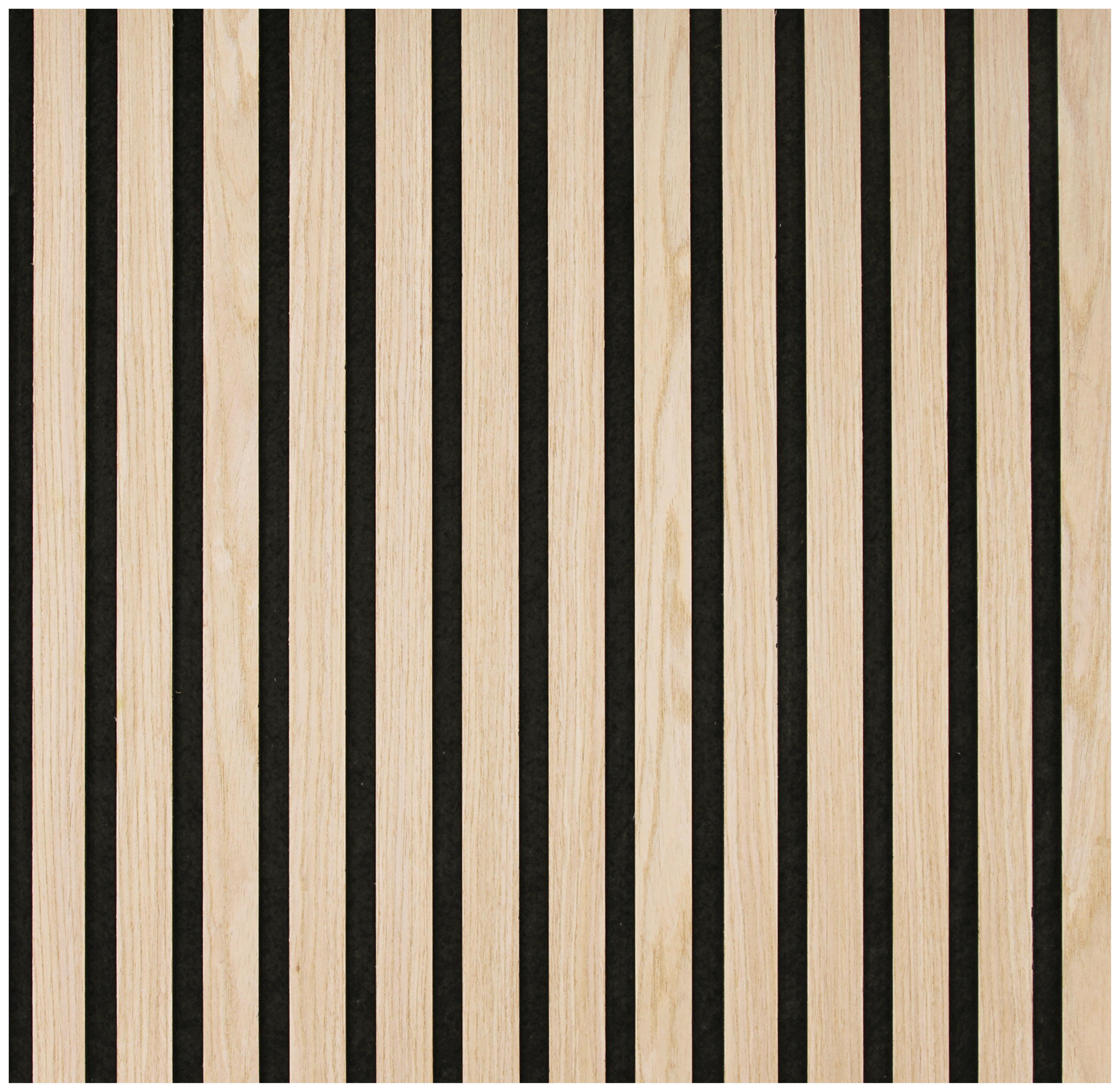 AKUSTIKPANEEL Echtholz Modular Wall System 52/52 cm  - Eichefarben, MODERN, Holzwerkstoff (52/52cm) - Jangal