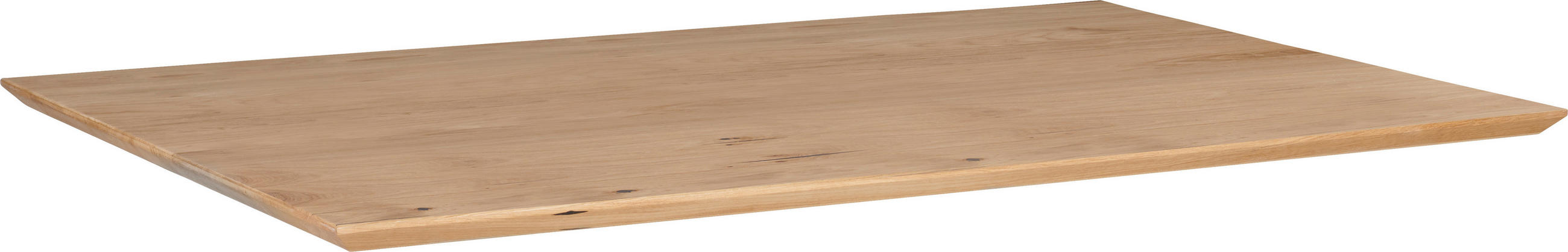 STOLOVÁ DOSKA divoký dub dyhované - farba duba, Natur, drevo (140/90/3cm) - Valdera
