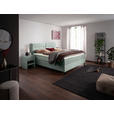 BOXSPRINGBETT 180/220 cm  in Mintgrün  - Schwarz/Mintgrün, KONVENTIONELL, Textil/Metall (180/220cm) - Esposa