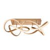 LED-DECKENLEUCHTE   - Goldfarben, Design, Kunststoff/Metall (89/53/32cm) - Dieter Knoll
