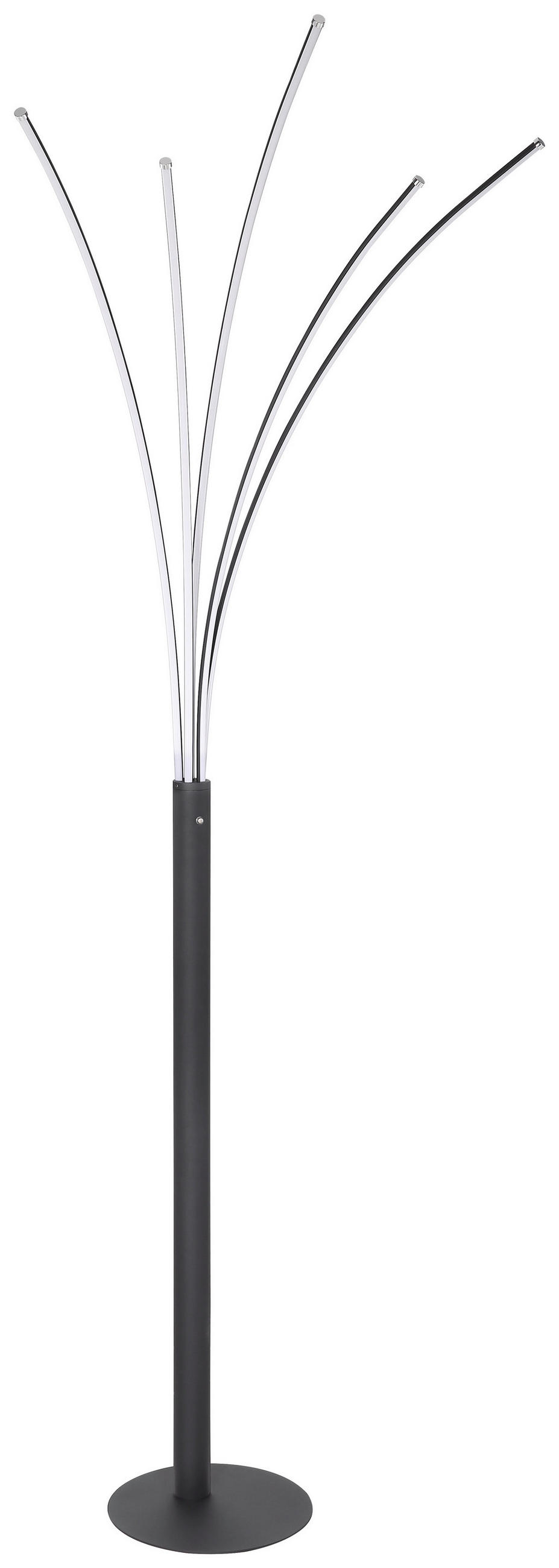 XXXL STOJACÍ OBLOUKOVÉ SVÍTIDLO, 56/60/187 cm