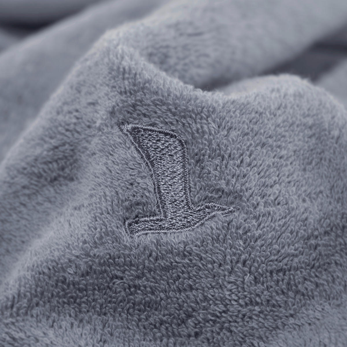 BADETUCH Superwuschel Grau 100/160 cm  - Grau, Basics, Textil (100/160cm) - Moeve