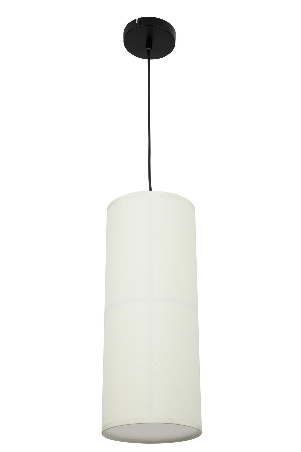 HÄNGELEUCHTE 18/120 cm   - Weiß, Design, Kunststoff/Textil (18/120cm) - Collet's Monde