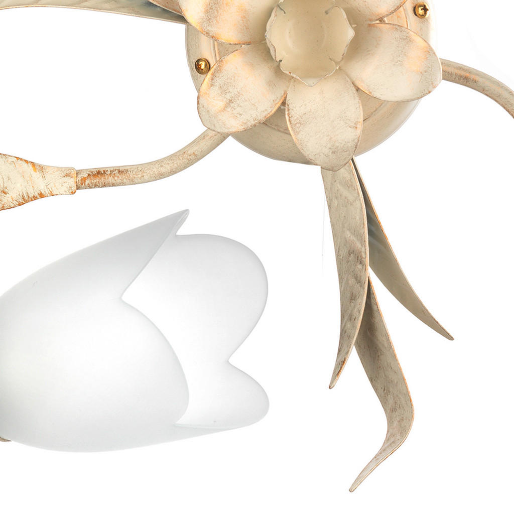 Thumbnail - Deckenleuchte, Weiß, Metall, Glas, 18 cm, Lampen & Leuchten, Innenbeleuchtung, Leuchten nach Räumen, Bürolampen