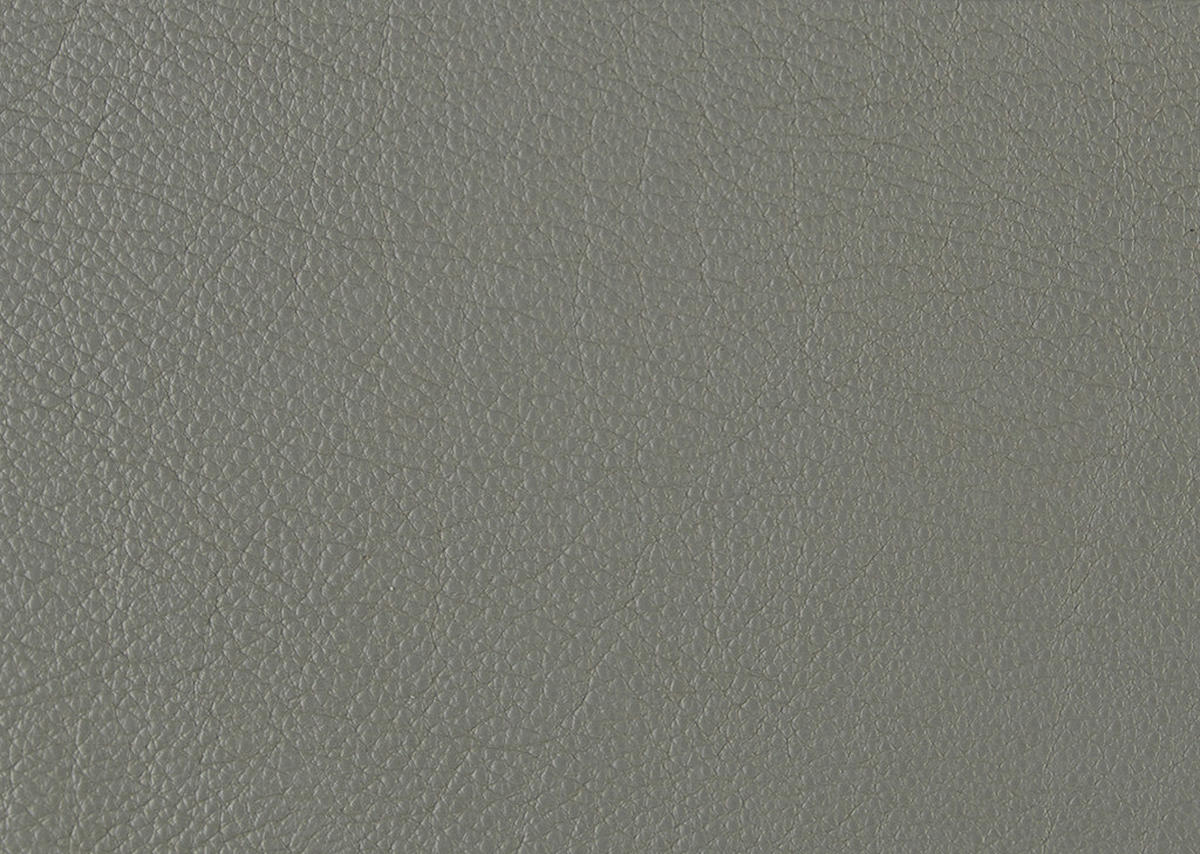 SESSEL in Echtleder Hellgrau  - Hellgrau/Schwarz, Modern, Leder/Metall (74/105/92cm) - Johann Jakob