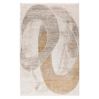 FLACHWEBETEPPICH 120/170 cm Modena Goldfarben  - Goldfarben, Design, Textil (120/170cm) - Batucci