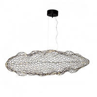 ZÁVESNÉ LED SVIETIDLO, 40/27/76 cm  - čierna, Design, kov (40/27/76cm) - By Rydéns