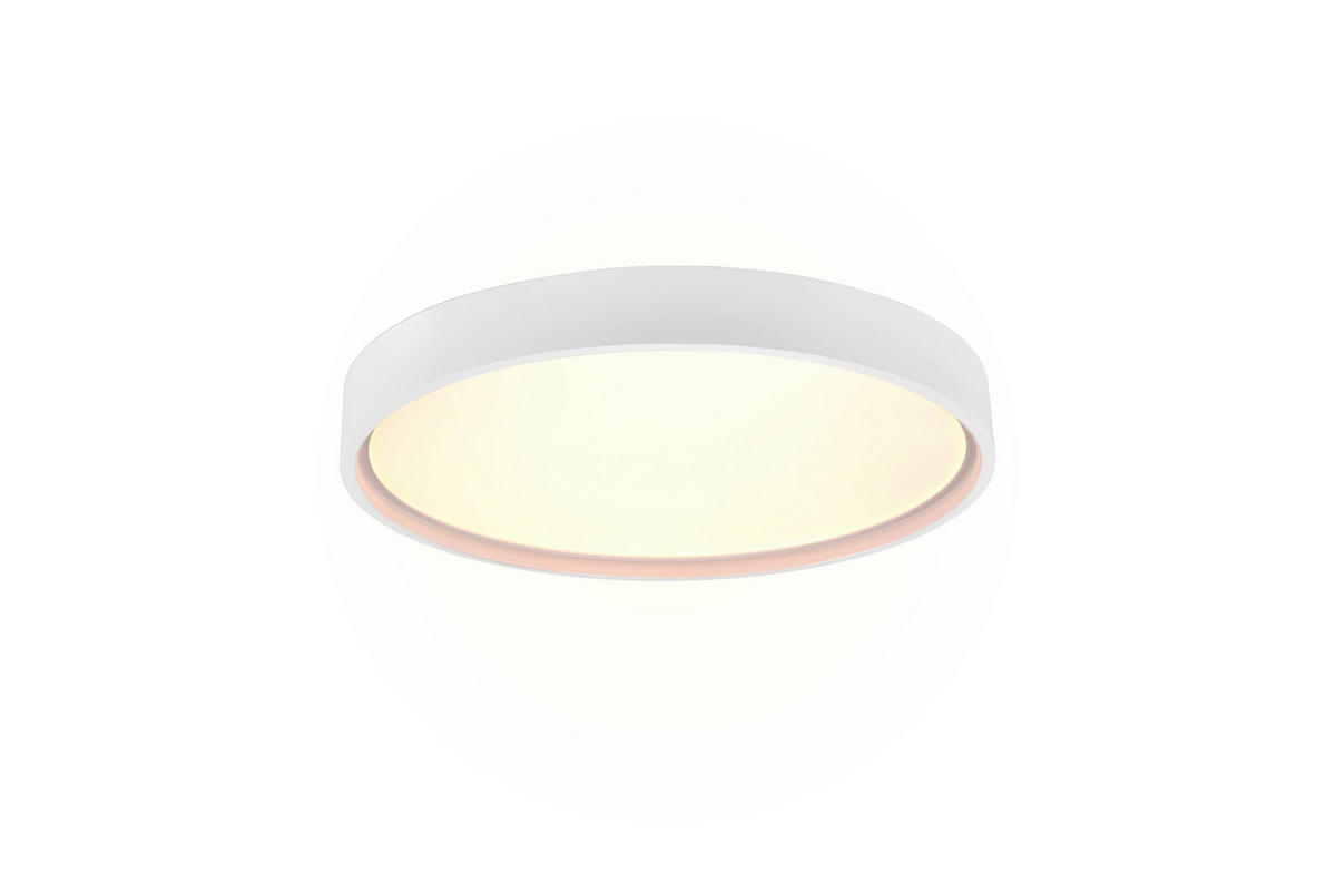 LED-DECKENLEUCHTE 45/5,5 cm   - Weiß, Design, Metall (45/5,5cm) - Trio Leuchten