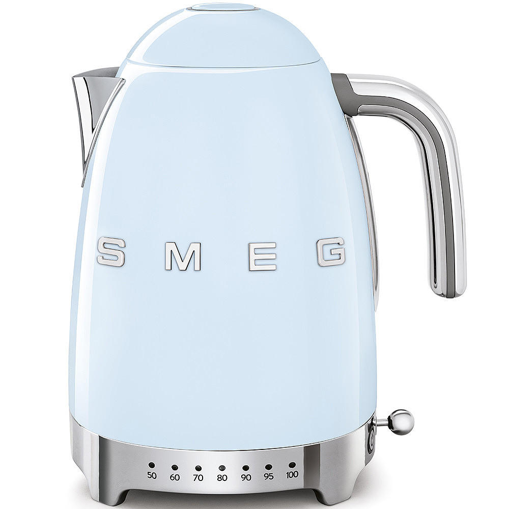 WASSERKOCHER 1.7 l  - Pastellblau, Basics, Metall (22,6/24,8/17,1cm) - SMEG