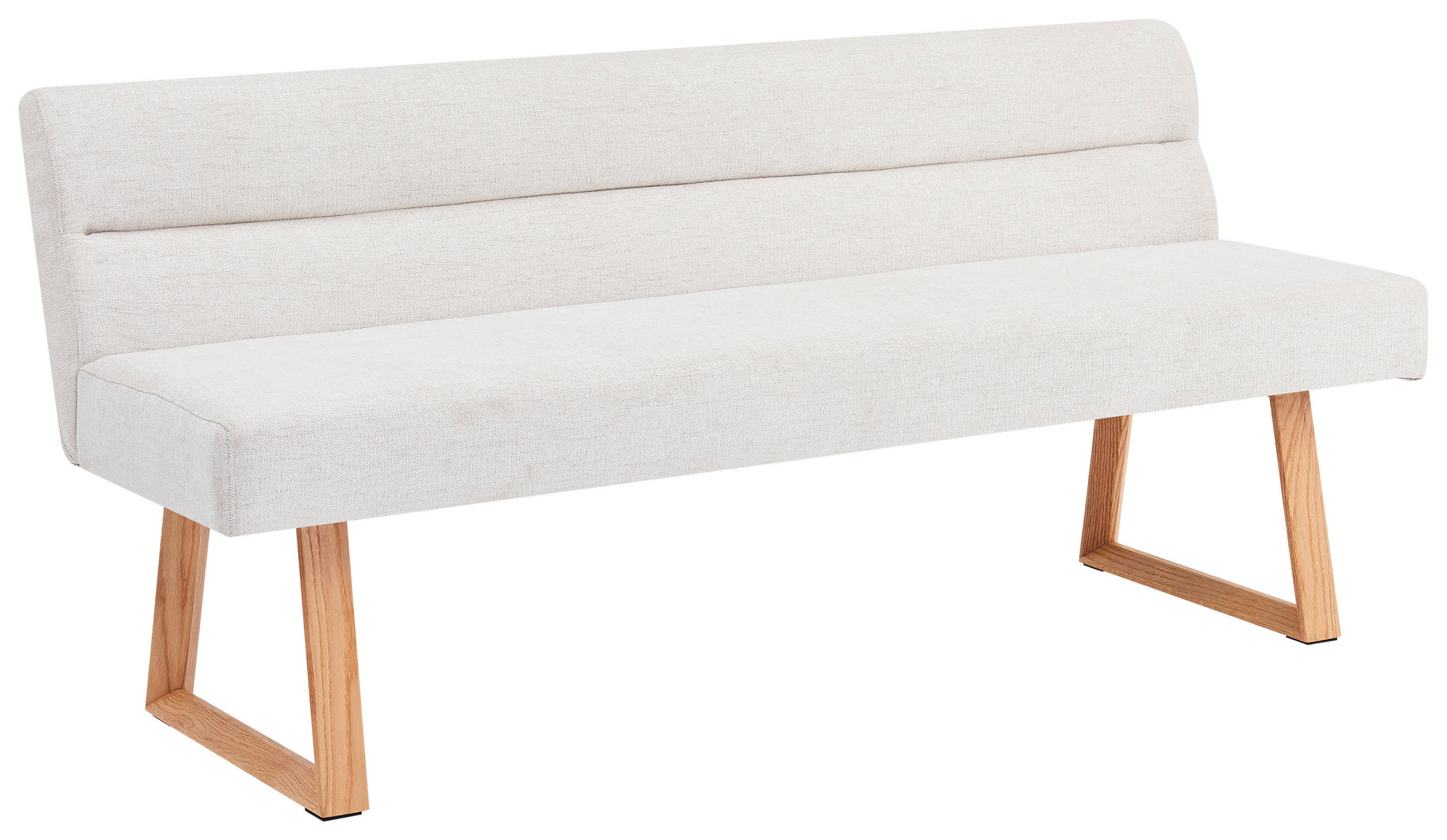 Livetastic Sitzbank Eiche, Beige 180x82x61 cm
