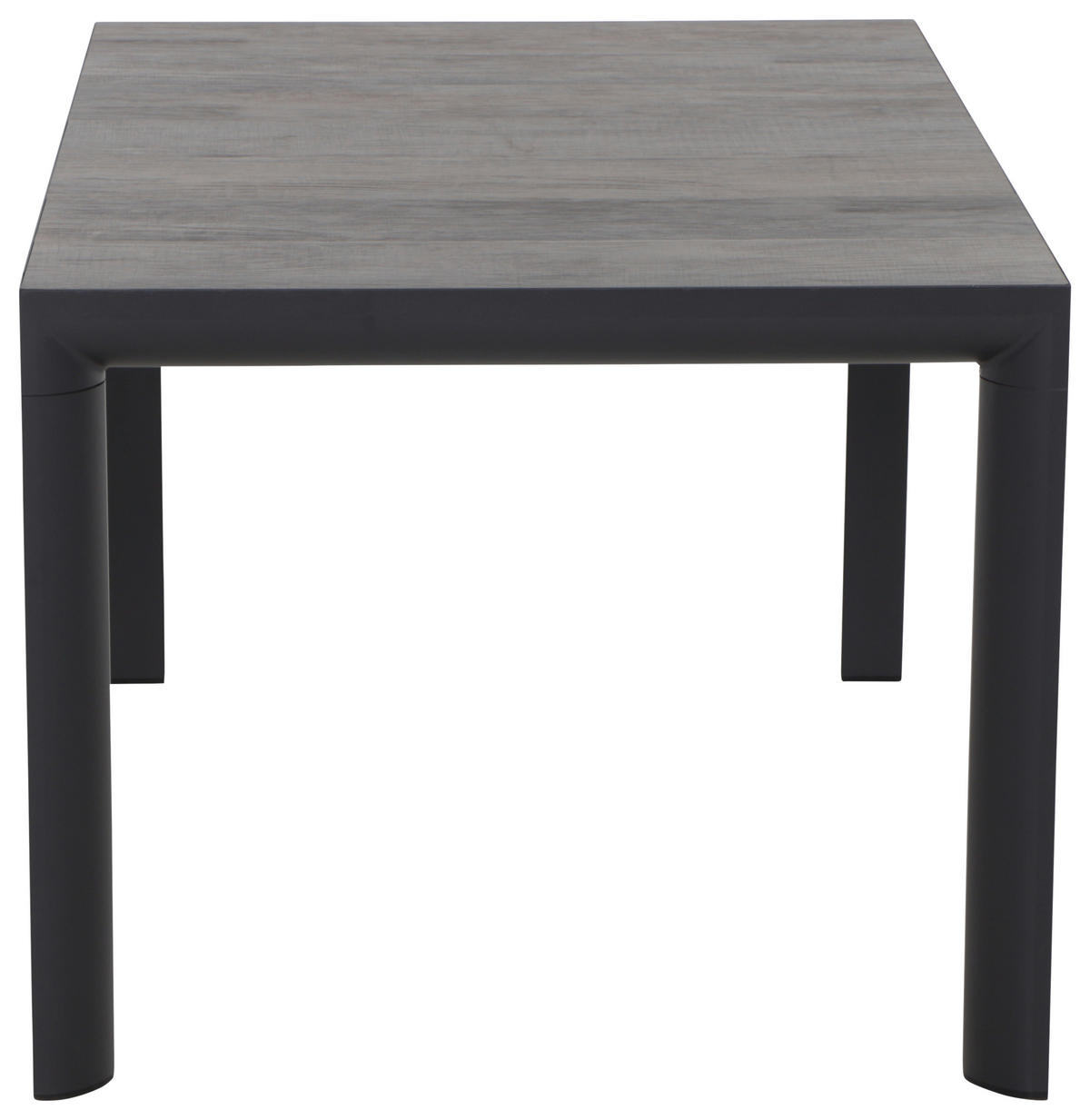 GARTENGARNITUR 5-teilig Aluminium  - Anthrazit, KONVENTIONELL, Keramik/Kunststoff (90/74/140cm) - Siena Garden