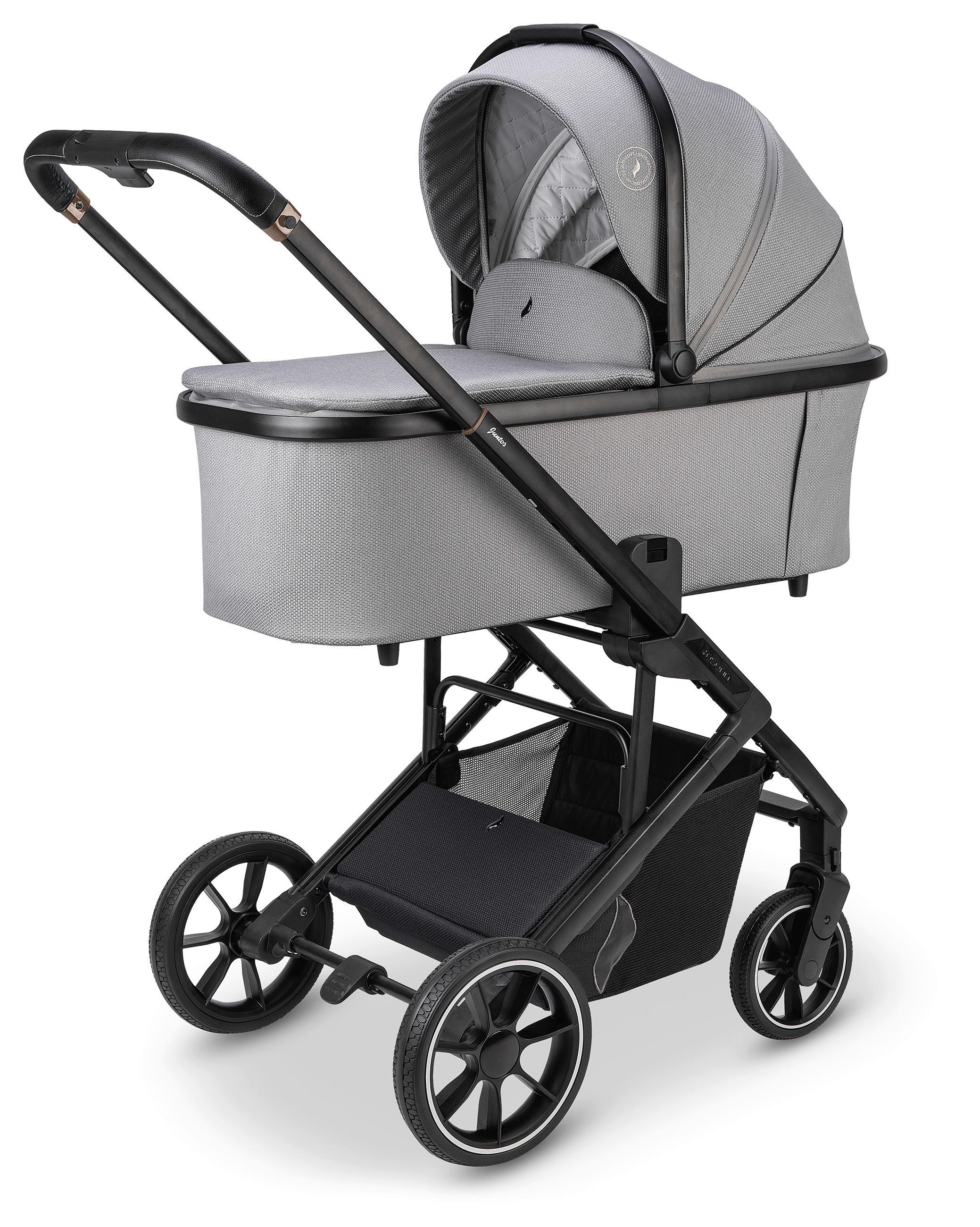 KOMBIKINDERWAGEN  Juntos  Rock  - Hellgrau, Basics (84/97,5/53,5cm) - Osann