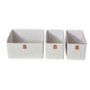 AUFBEWAHRUNGSBOXEN-SET Premium  - Beige, Basics, Karton/Textil - Store It